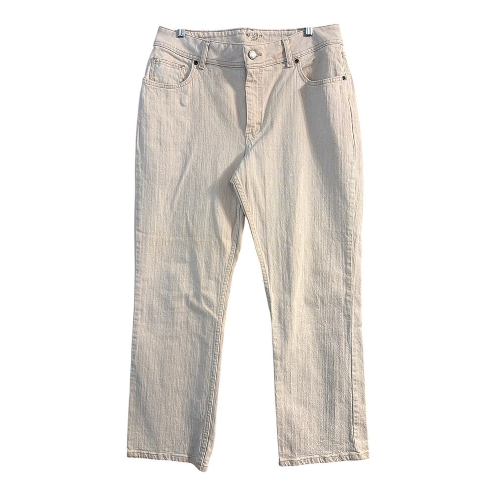 Riders by Lee Women's Plus Size Light Tan Wash Straight Fit Jeans Size 16P 16
